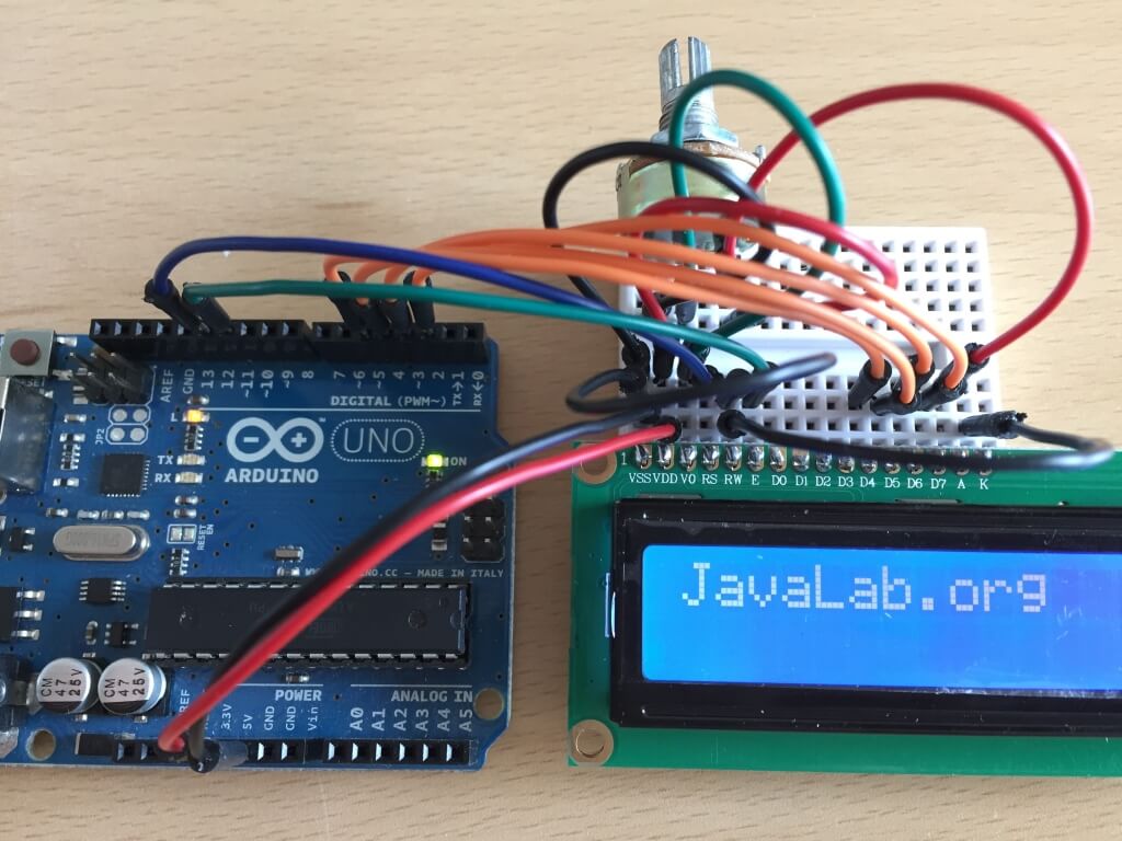 아두이노 LCD Test