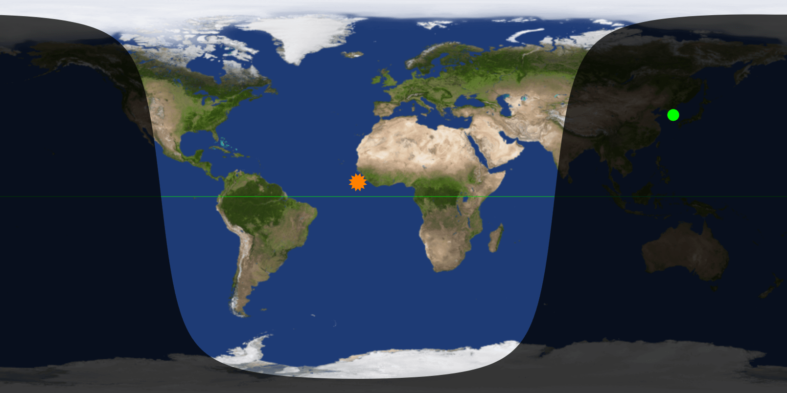 Daylight Map