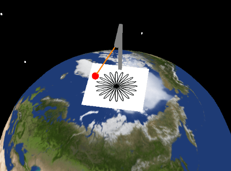 Foucault Pendulum (WebGL)