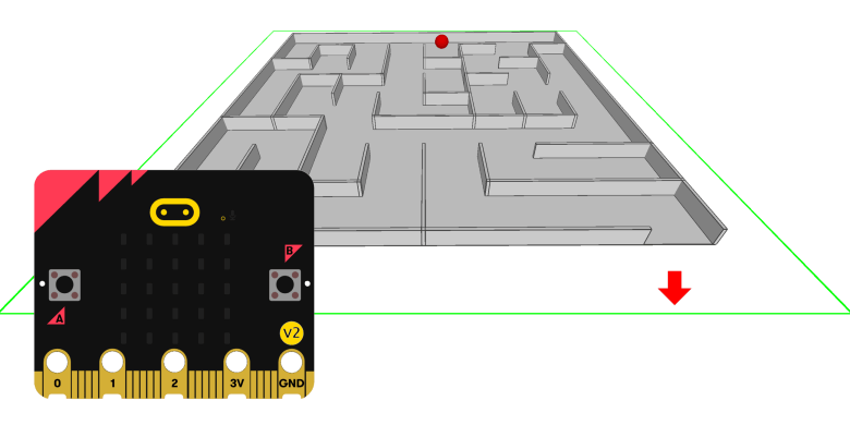 Microbit Wireless Maze